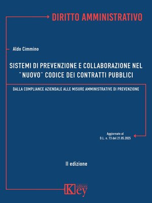 cover image of Sistemi di prevenzione e collaborazione nel "nuovo" codice dei contratti pubblici